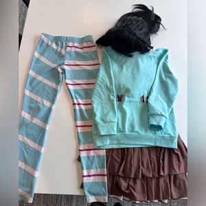 Vanellope von Schweetz Costume from Wreck it Ralph with wig Size 7/8